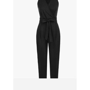 Grace Karin Jumpsuit Womens Black XL Sleeveless High Waist New